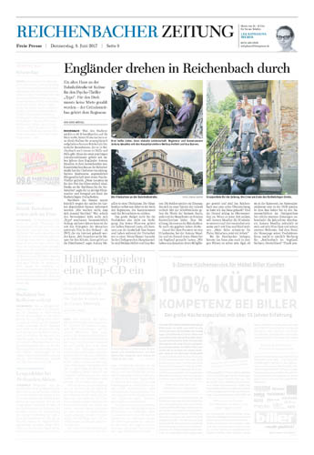 Article in the Reichenbacher Zeitung